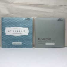 Close To My Heart My Acrylix Clear Stamps Set of 2 Fashionista Baroque Borders