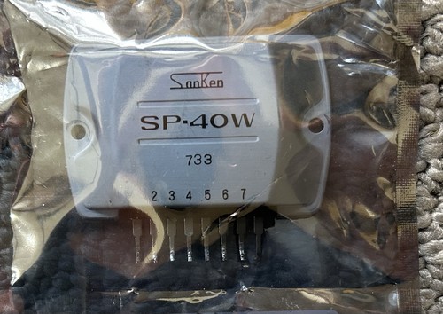 Sanken SP-40W Vintage Electronics Part Audio Amplifier Module SP-40W 733