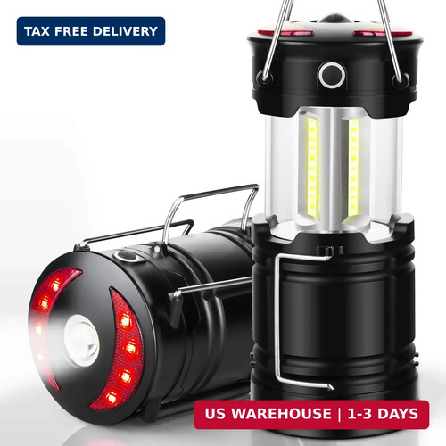 2 Pack Camping Lanterns Camping Essentials Tent Lights Camping Accessories | 2-i