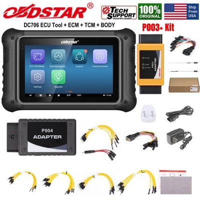 OBDSTAR DC706 Full Version E-CU+ECM+TCM+BODY Clone Tool With P003+ Adapter Kits