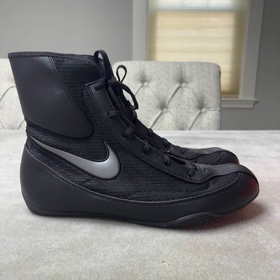 Nike Machomai 2 Shoes Mens Size 12.5 Black Boxing Training 321819