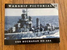 Warship Pictorial #31 USS Buchanan DD-484