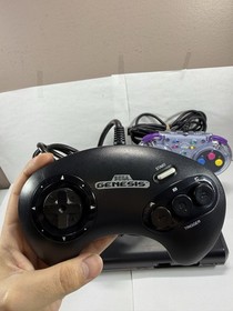 Sega Genesis Model 1 Console Bundle With 2 Controllers & Sonic 2 Game TESTED!