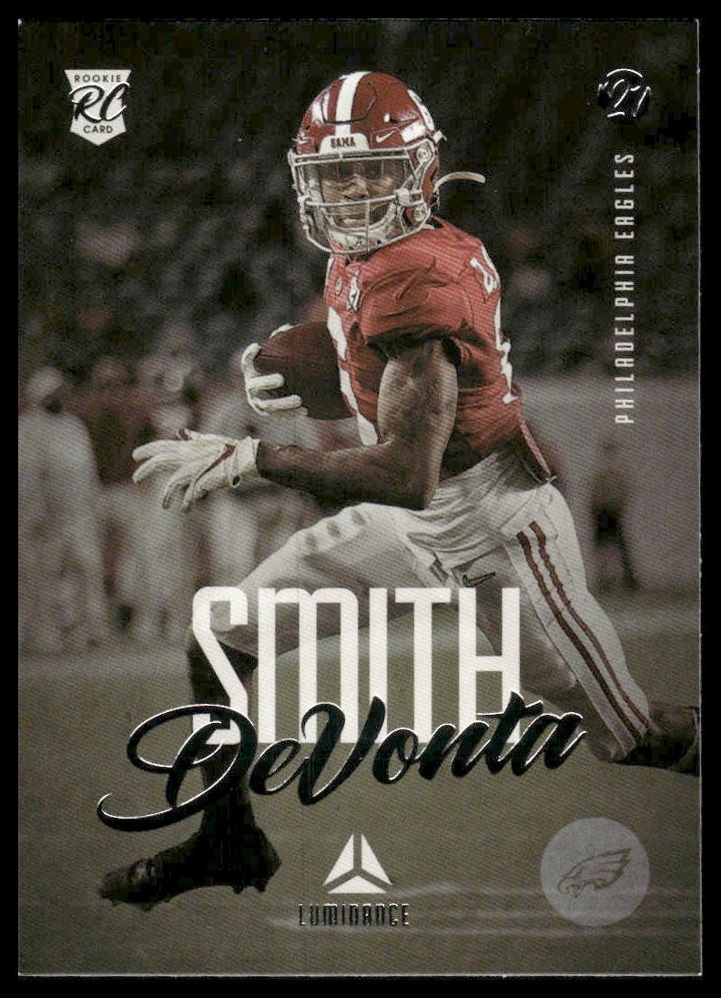 DeVonta Smith Rookie RC 2021 Panini Luminance #177 Philadelphia Eagles
