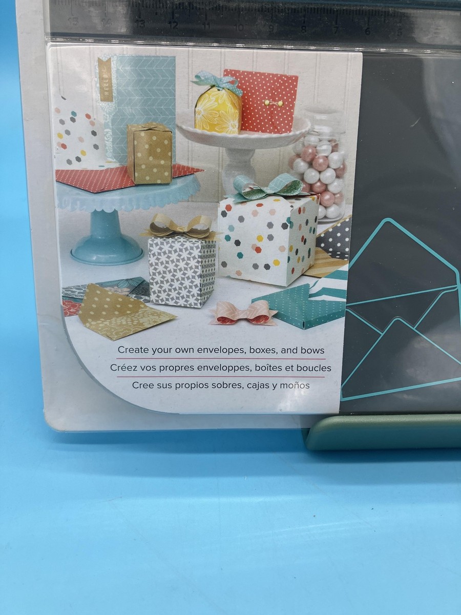 We R Memory Keepers 12x12 inch Trim & Score Board, Scrapbook Making Crafting Tools, Trimmer