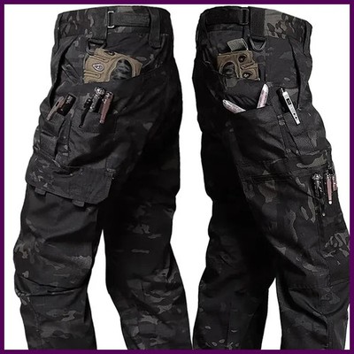 Pantalones tácticos para hombre 2024, para trabajo al aire libre, informales, ca