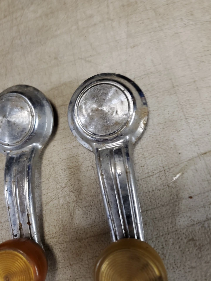 Manija de manivela de ventana de puerta Corvette 1967-1981 GTO Chevelle Impala 442 GS Cutlass Foto 3 de 4