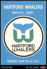 1979 O-Pee-Chee Whalers Emblem Checklist #163 card