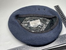 Original British RAF Issue Beret with Badge - Size 56cm