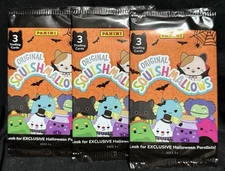 2025 Panini Squishmallows Halloween Trading Cards 3 Packs!