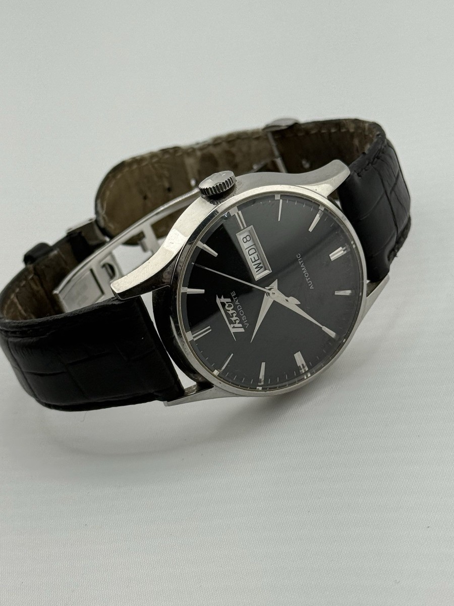 AUTOMATIC TISSOT HERITAGE VISODATE BLACK DIAL WATCH T118.430.16