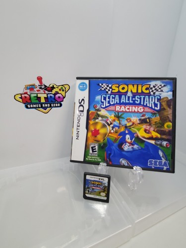 Sonic & SEGA All-Stars Racing (Nintendo DS, 2009) con estuche Hedgehog Kart ¡Probado! - Imagen 1 de 5