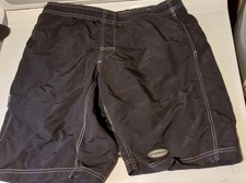 Bike Shorts Mens L Mountain Baggy Padded Fleece Liner MTB Cycling Performance Bl