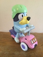 VTECH BLUEY SCOOTER TIME INTERACTIVE TOY WORKS GREAT VERY CLEAN