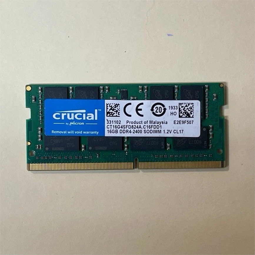 Crucial PC4-19200 (DDR4-2400) Bus Speed Computer RAM 16 GB
