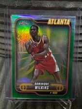 Dominique Wilkins 2024-25 Topps Chrome #39 Green Refractor /99