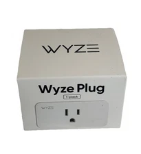 Wyze Plug 2.4GHz WiFi Smart Plug 1 Pack No Hub Required Alexa/Google Assistant