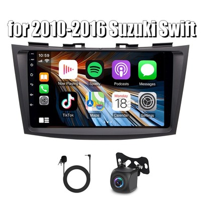 Android 14 9'' Car Navigation for 2010-2016 Suzuki Swift FM/RDS Bluetooth