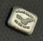 Rutland Bullion Co. 1 oz Hand Poured Silver Bar .999 Fine Silver