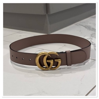 Gucci Porcelain Rose Calfskin Leather Belt (80•32) | eBay display picture 1