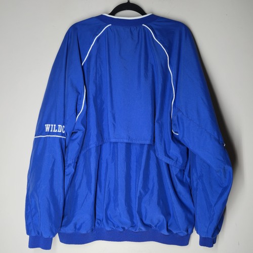 Vintage Nike Kentucky Wildcats Windbreaker Herren XL Center Swoosh Blau Pullover - Bild 4 von 5