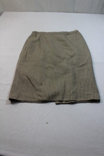 D10322 Markenlos Jupe 38 Gris Blanc Beige Braun Individualisé Bien - Photo 1/1