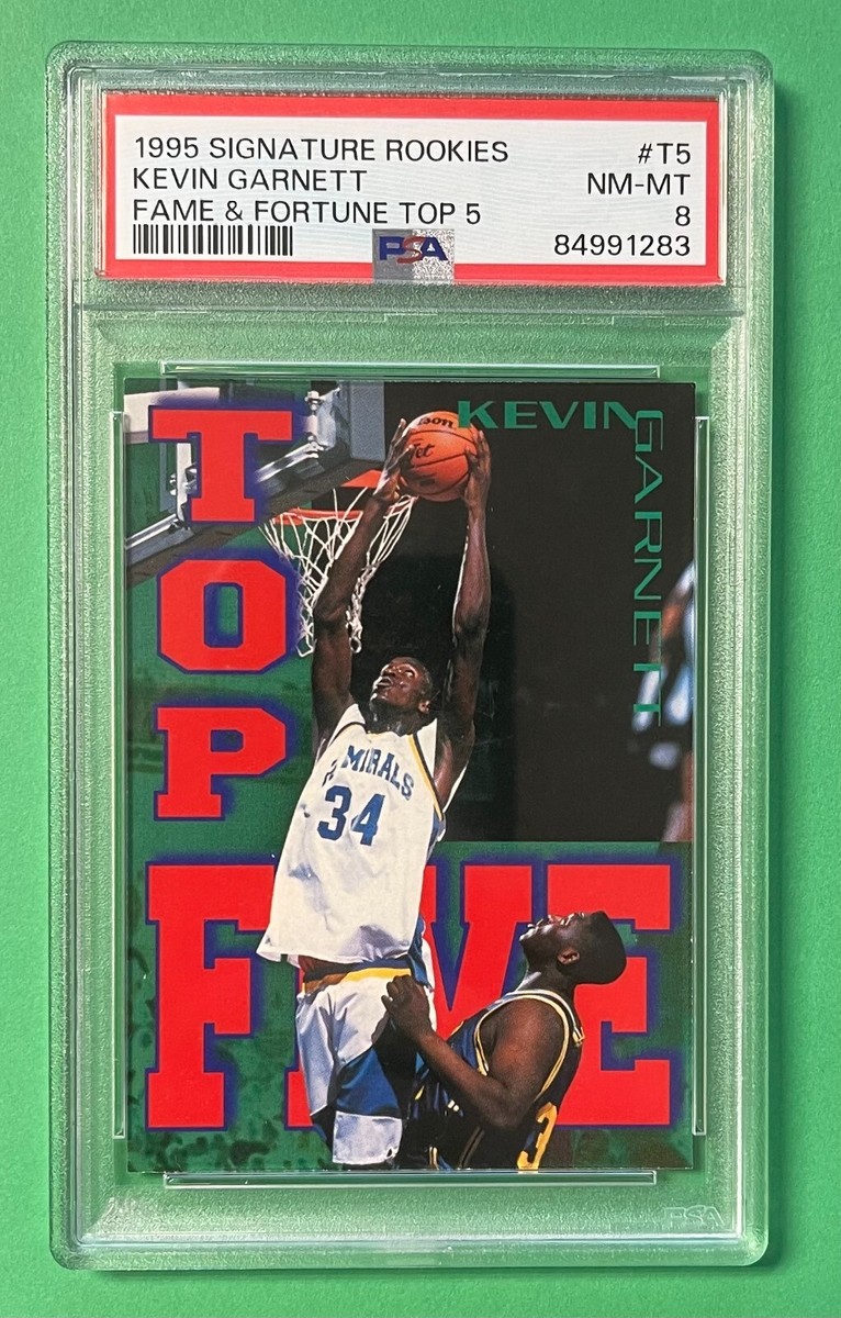 その他 KEVIN GARNETT auto psa9 Kevin Garnett Autographed 1995 Upper Deck SP Rookie Card