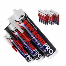 GB Pro Silicone Sealant MS Polymer Hybrid Adhesive Glass Plastic Steel Paintable