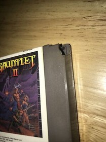Gauntlet II 2 NES Cartridge Working Game Only With Corner Piece Missing