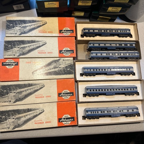6 HO Athearn B & O heavyweight passenger cars in original boxes eBay