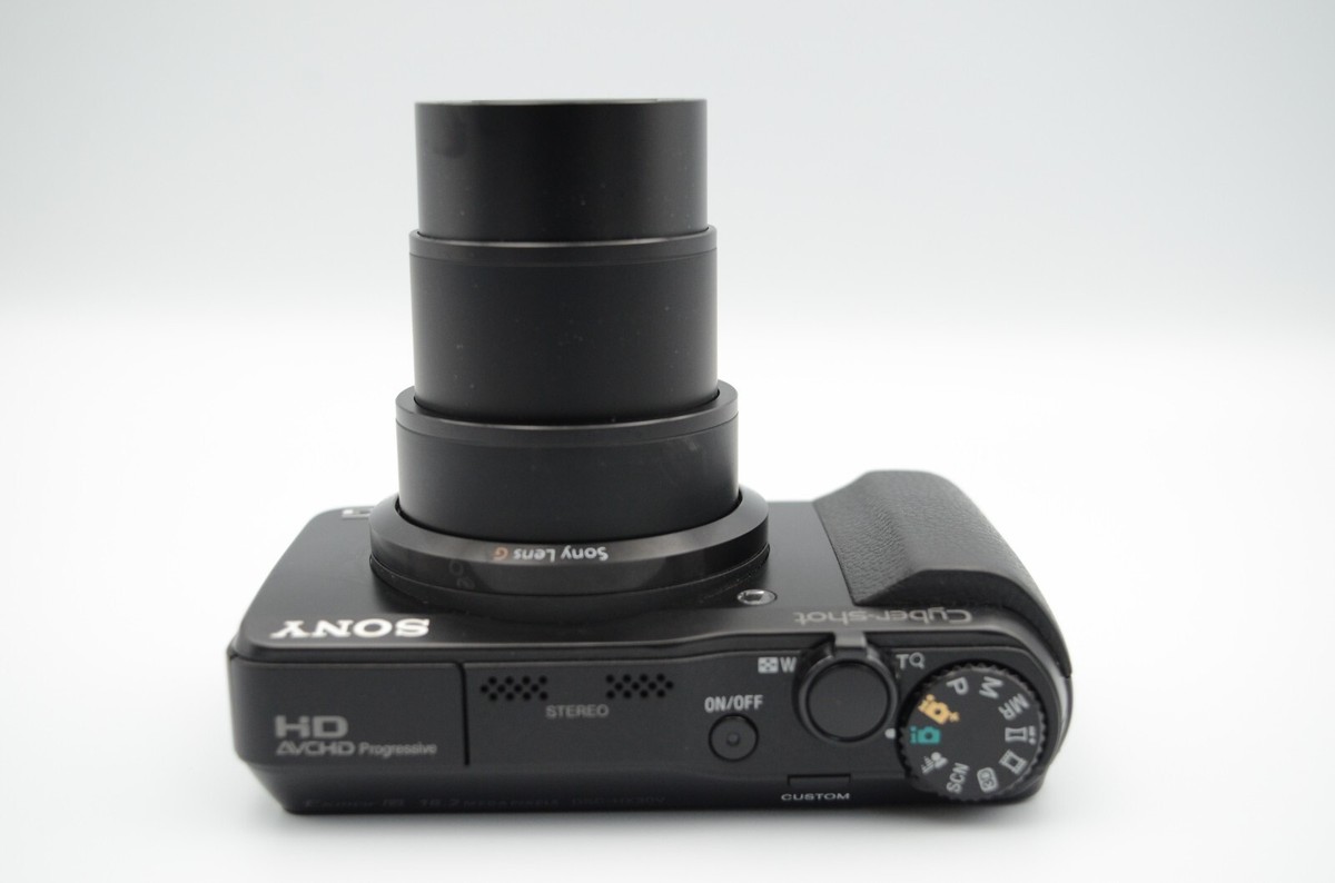 Sony Cyber-shot DSC-HX30V 18.2MP Digital Camera - Black for Sony Cyber-shot DSC-HX30V 18.2MP Digital Camera - Black for