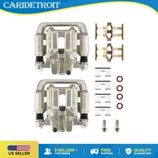 2x Rear Brake Caliper For Honda Element 2003-2011 Acura CL 2001-03 TL 1999-2008