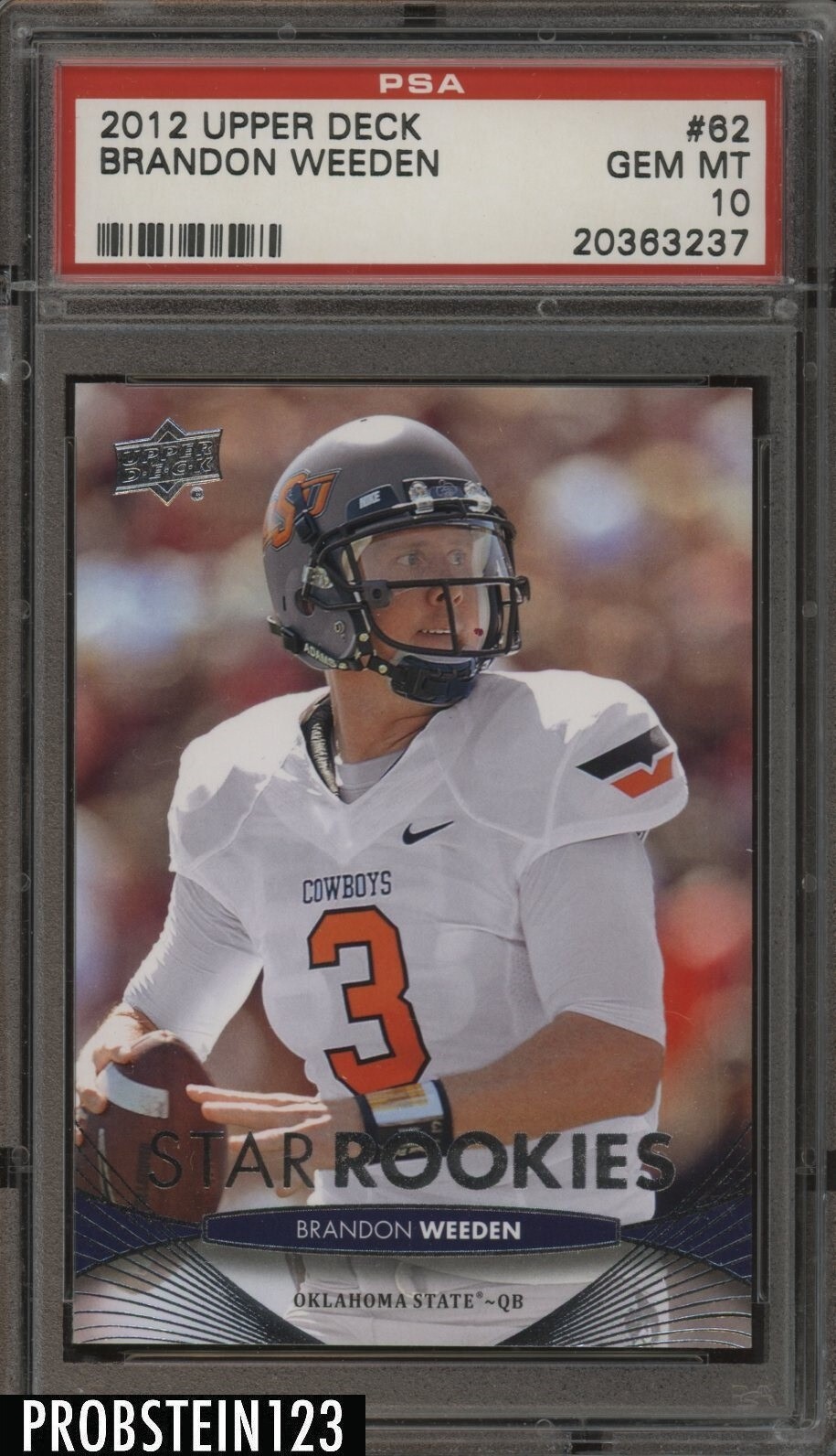 Brandon Weeden Upper Deck #62 Base