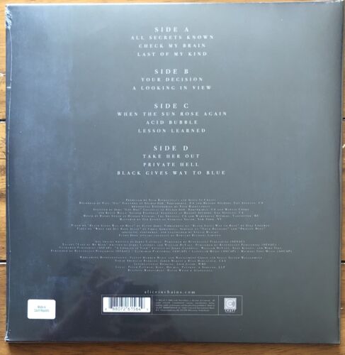 Alice In Chains Black Gives Way To Blue Vinyl Record New Sealed 00888072615649 - Picture 2 of 7