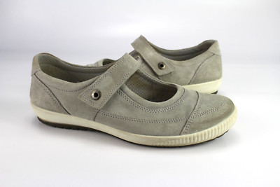 Legero Gr.40,5 Uk.7  Damen Halbschuhe Ballerinas Slipper Loafers Taupe  H 656