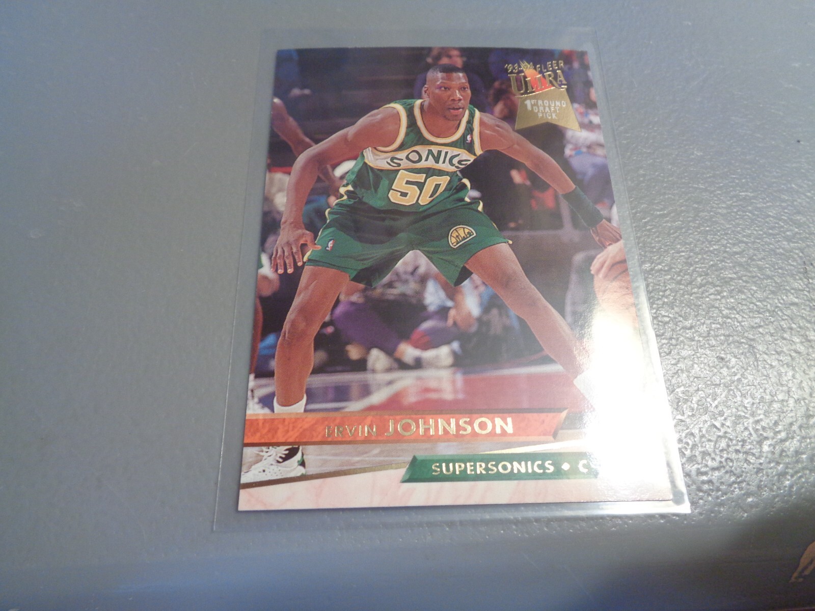 1993-94 Fleer Ultra Basketball Card #344 Ervin Johnson Rookie SuperSonics 🏀🔥