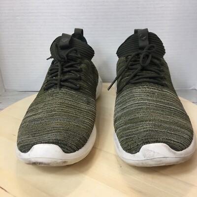 Nike Free RN Flyknit Men's Running Shoes 831069-301 Olive Green Sz