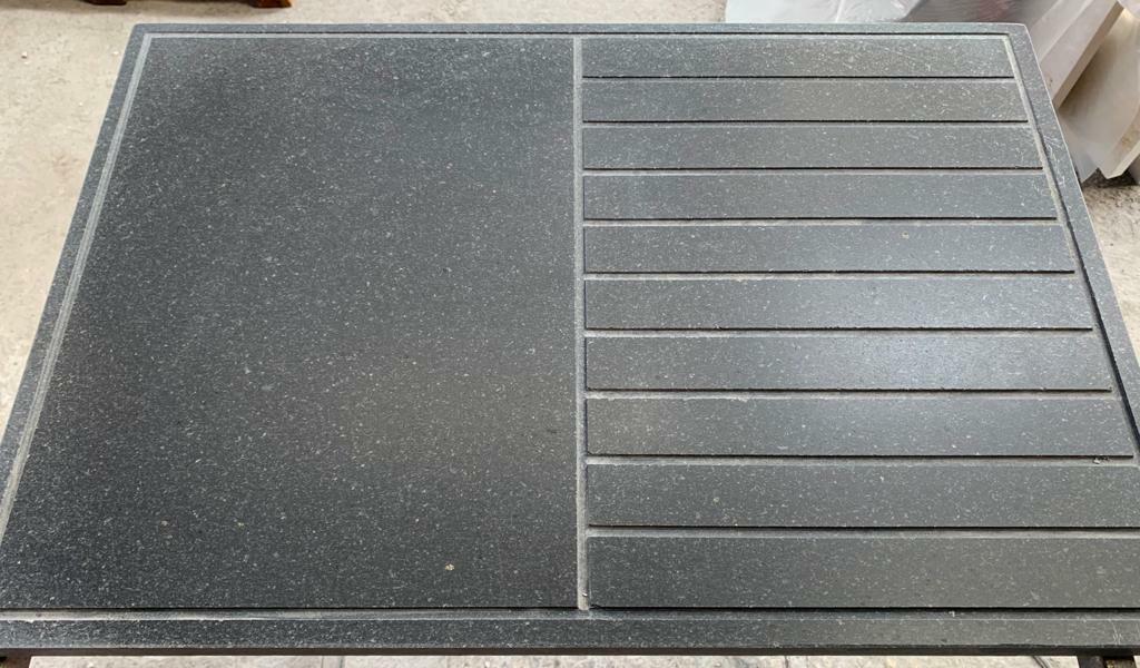 Pietra Ollare Naturale Per Barbecue - Griglia In Lava 2cm Spessore 30x40cm, Made In Italy, Perfetta Per Carne E Verdure