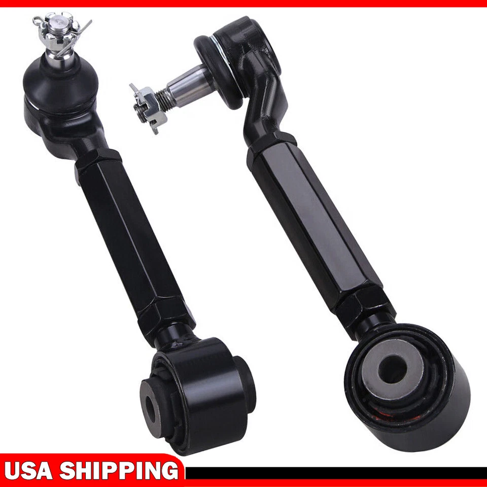 for Honda Odyssey Acura MDX TSX Rear Upper Control Arm Camber Arm Adjustable Kit Foto 3 de 4