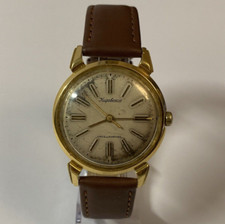 Armbanduhr - Kirovskie Handaufzug MChZ vergoldet 1950er Sammlerstück Vintage ✅