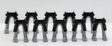 10 x RITTER BEINE SCHWARZ SILBER PLAYMOBIL zu Kreuzritter Malteser Burg > SALE !