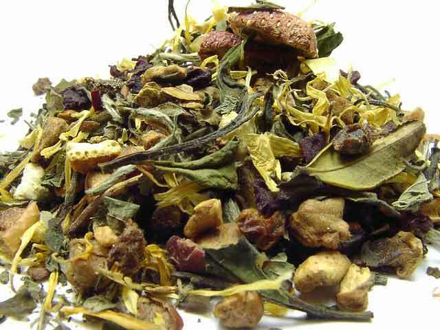 100g Auszeit - Kräutertee mit weißem Tee loser Tee