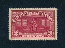 drbobstamps US Scott #Q3 Mint Hinged Jumbo Parcel Post Stamp Cat $9++