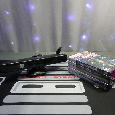 Microsoft Xbox 360 Kinect Sensor Bundle w/ 5 Games!!