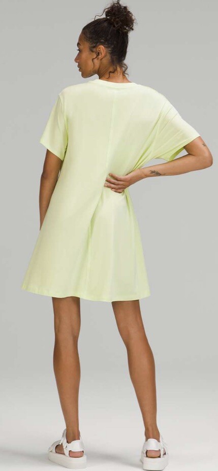 NWT Lululemon All Yours Tee Shirt Dress Crispin Green Size 0 Sold Out RARE | eBay NWT Lululemon All Yours Tee Shirt Dress Crispin Green Size 0 Sold Out RARE | eBay