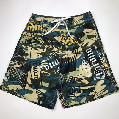 Corona Extra Mens 30 Board Shorts Swim Trunks by Procermex, Inc. AP17