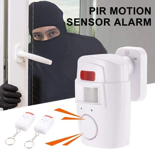 1-4X PIR Wireless Motion Sensor Alarm Remote Controls Home Shed Garage Security - Picture 19 of 24