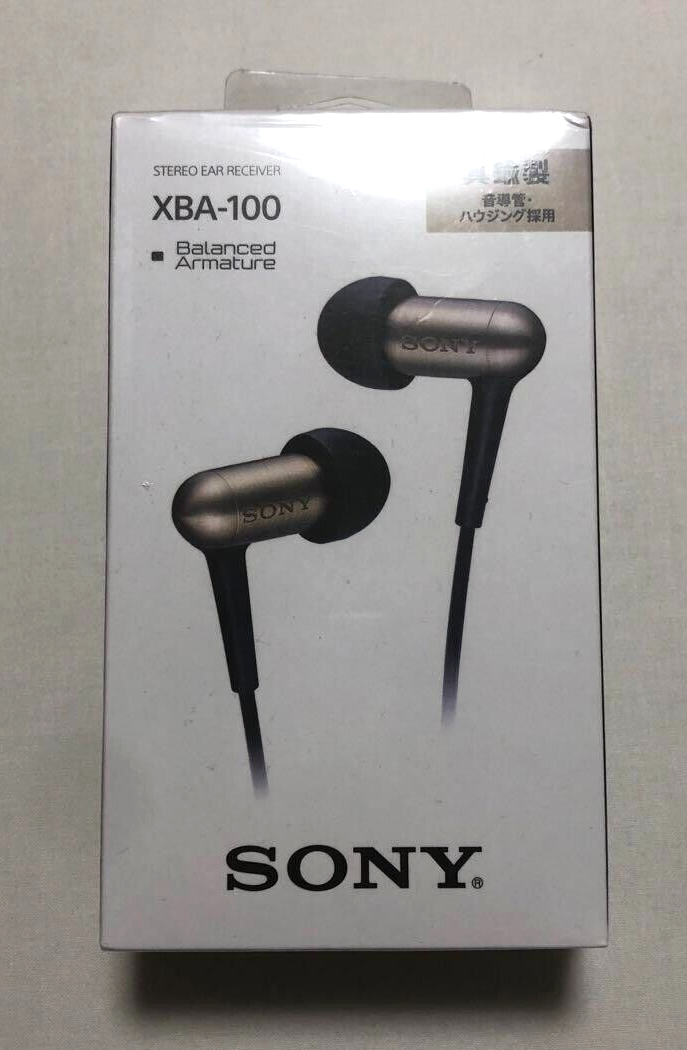 SONY XBA-100 ソニー 有線イヤホン Amazon.co.jp: ソニー イヤホン カナル型 バランスド