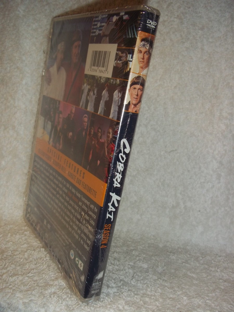 Cobra Kai Season 4 (2-Disc) (DVD, 2022) NEW Ralph Macchio William