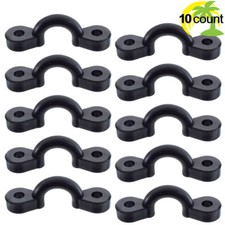 Nylon Deck Loop, Tie Down, Pad Eye 3/8  Opening for Kayaks and Canoes. 10 pieces